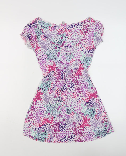 Per Una Women's Multicoloured Floral T-Shirt Size 8