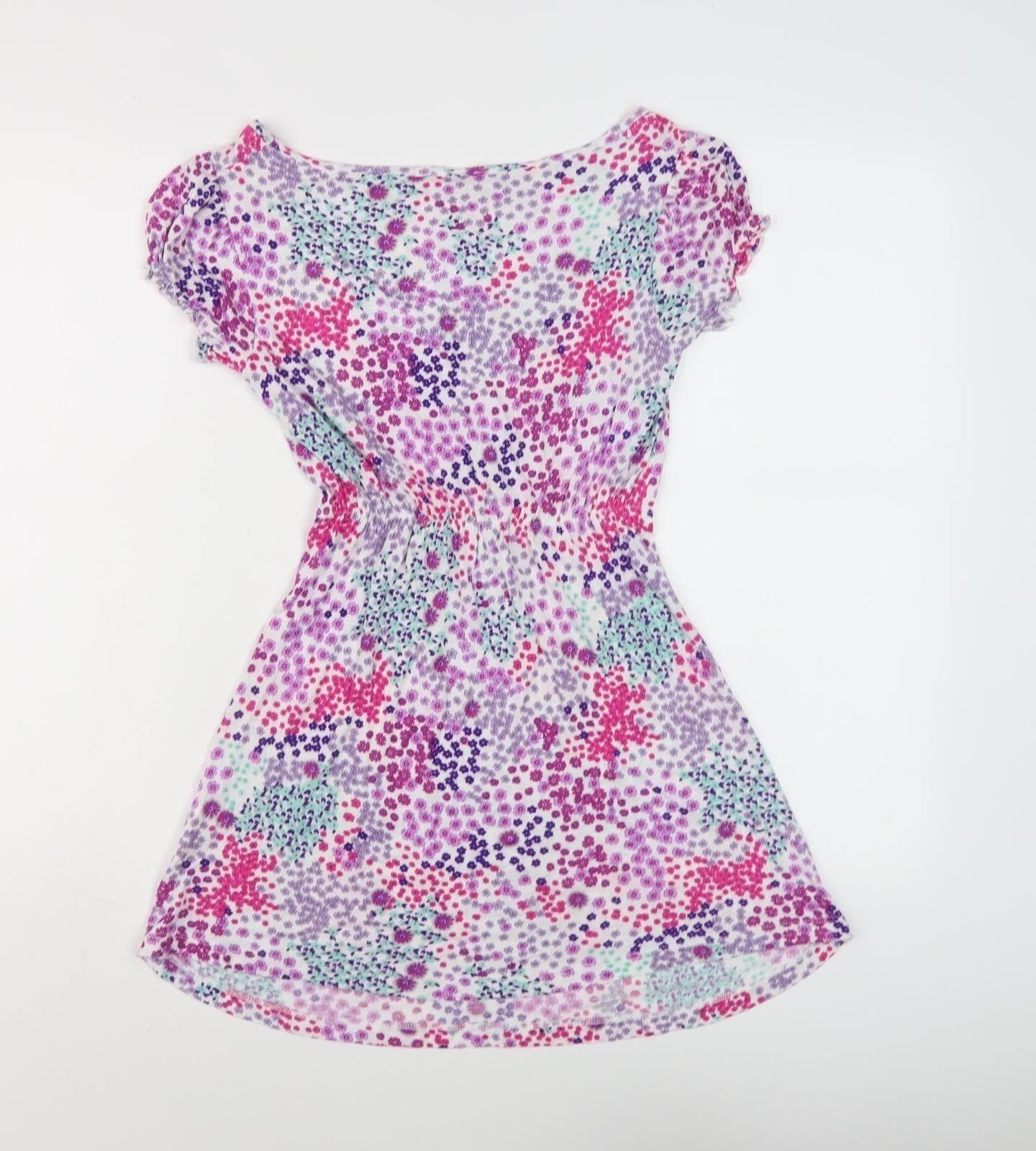 Per Una Women's Multicoloured Floral T-Shirt Size 8