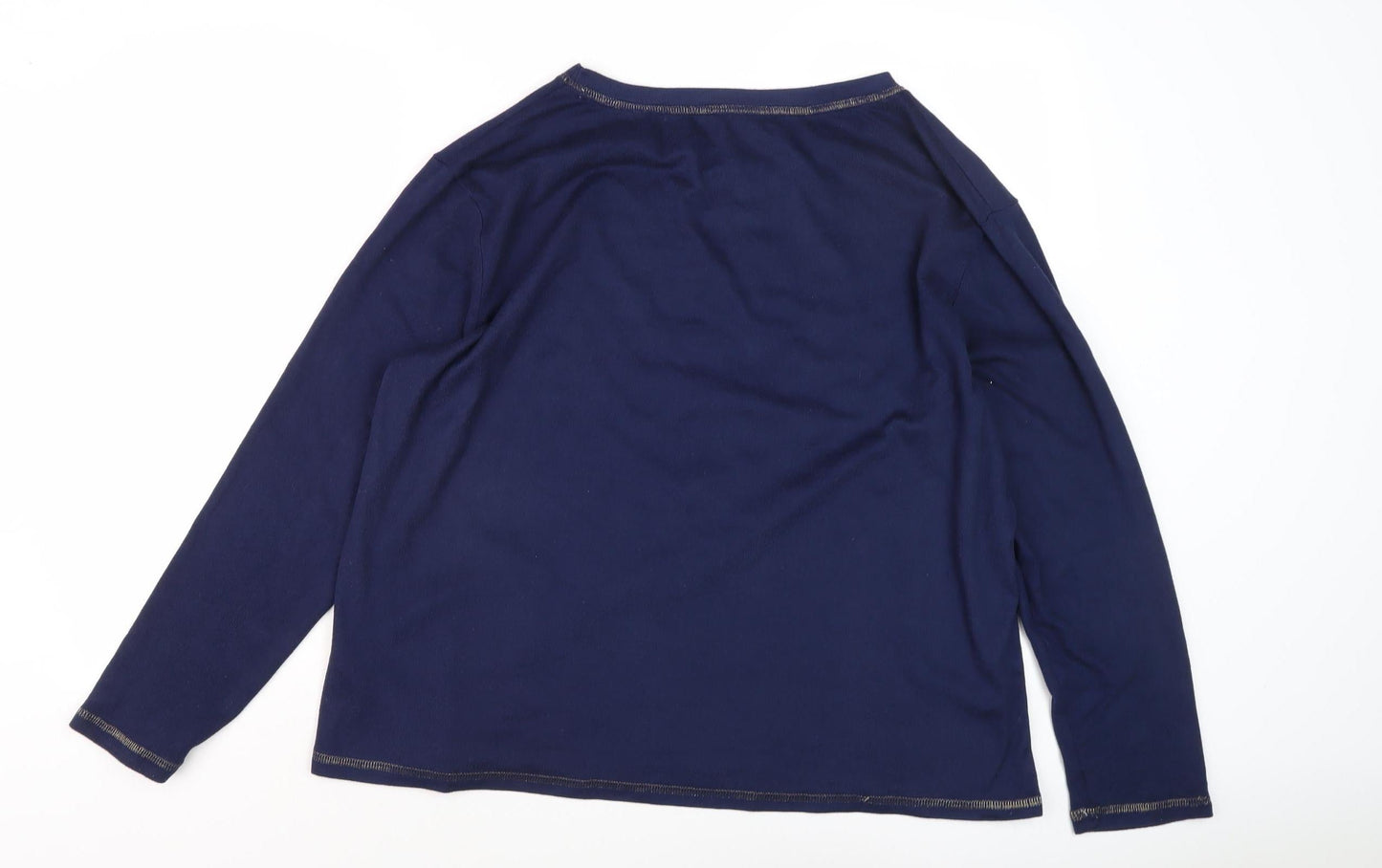 Harry Potter Unisex Blue T-Shirt XL Long Sleeve Casual