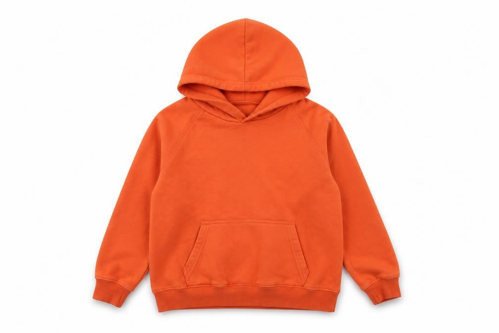 Mimosa Baby Girls Orange Hoodie - 12 Years Dinosaur Print