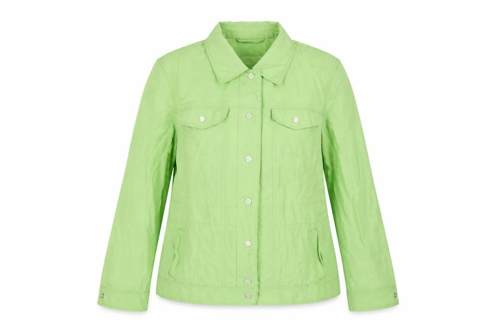 Basler Jeans Women’s Green Button-Up Shirt - Size 10