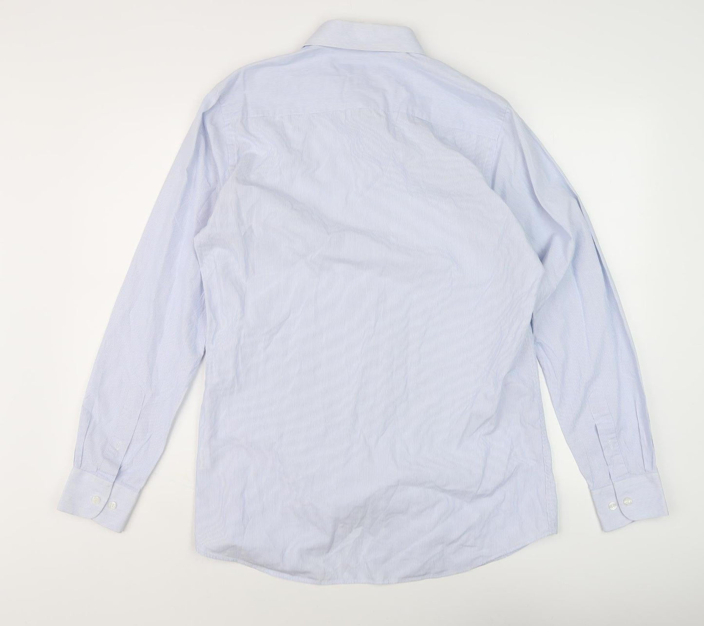 John Lewis Men's Blue Tailored Fit Dress Shirt