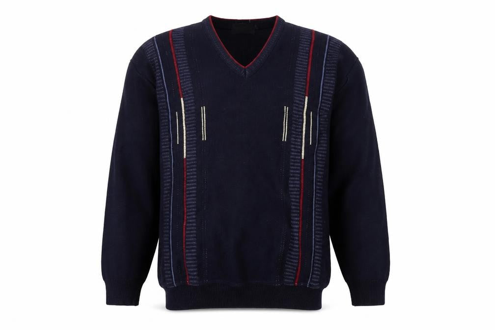 Peter Gribby Men's XL Blue Pullover Jumper