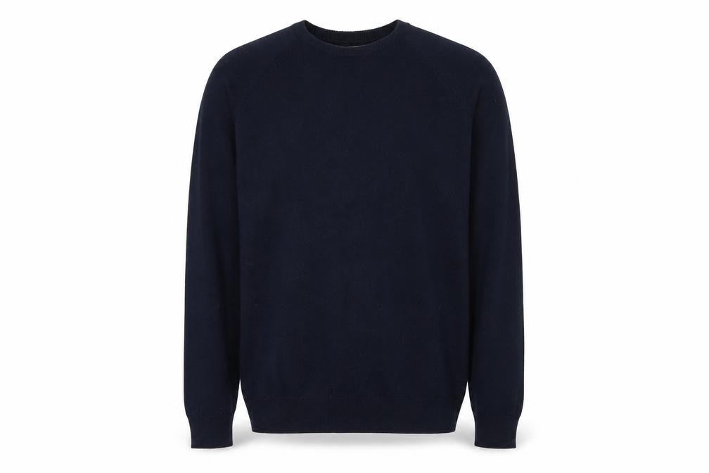 River Island Men's Blue Crew Neck Pullover Jumper S