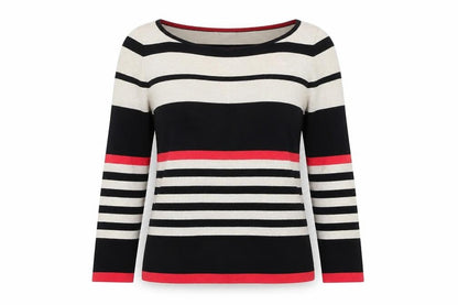 Debenhams Women's Multicoloured Stripe Pullover Jumper