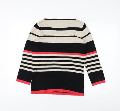 Debenhams Women's Multicoloured Stripe Pullover Jumper