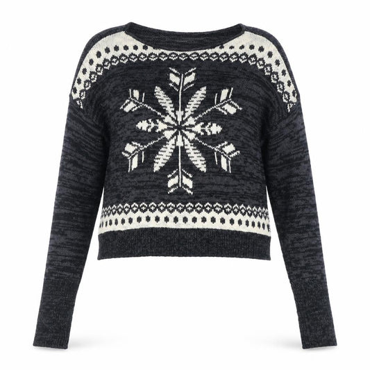Hollister Women's Multicoloured Fair Isle Jumper XS