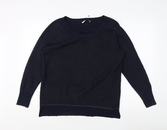 Oasis Women's Blue Pullover Jumper M