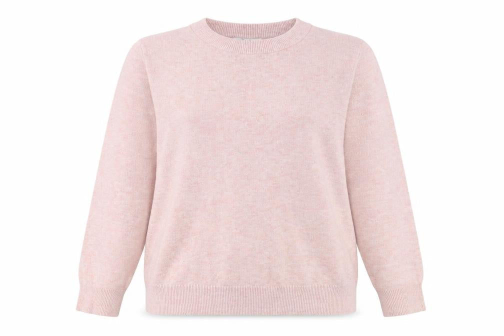 Marks & Spencer Women's Pink Crew Neck Jumper, L
