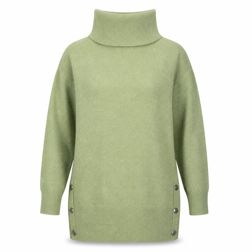 Monsoon Women's Green Roll Neck Jumper Size S