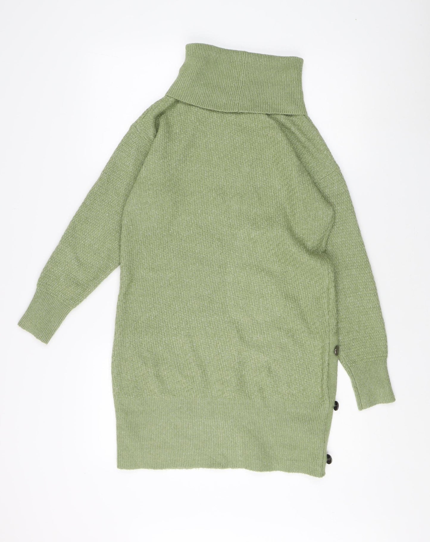 Monsoon Women's Green Roll Neck Jumper Size S