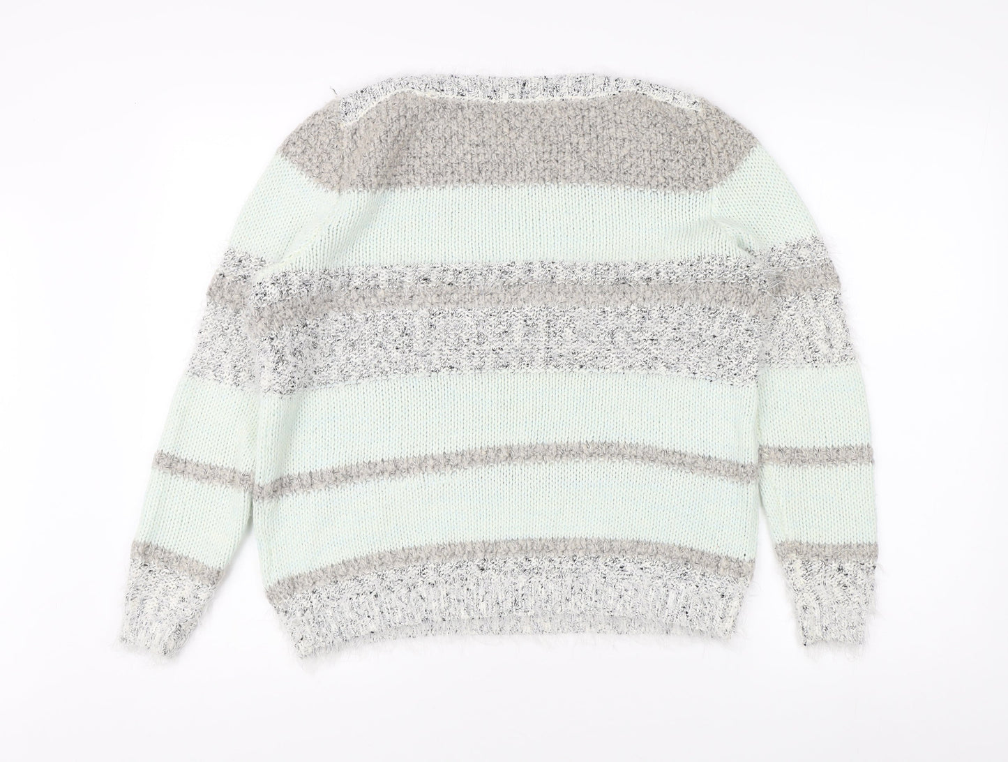 Debenhams Women's Multicoloured Striped Jumper Size 14