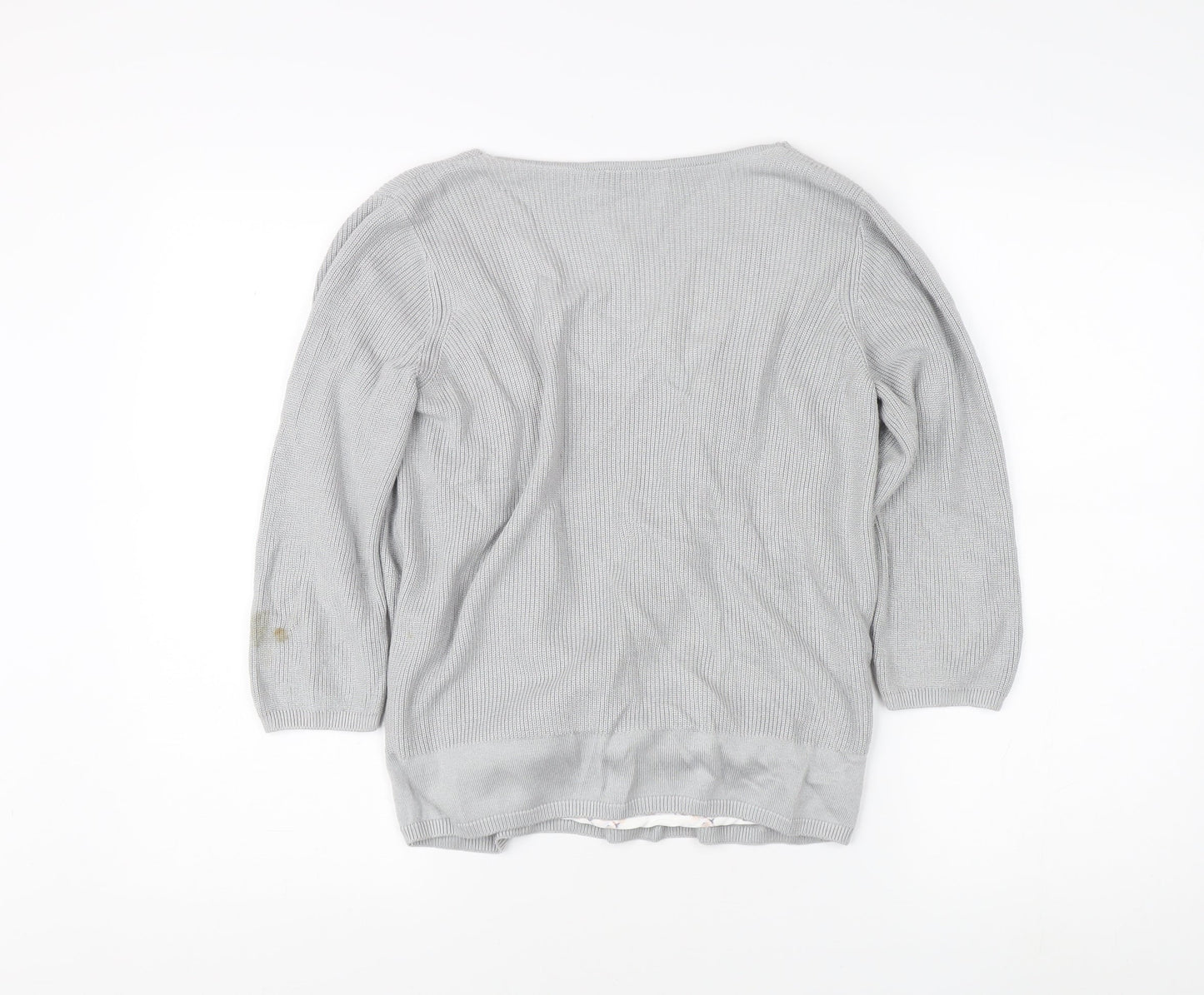 Marks and Spencer Women’s Grey Wrap Jumper Size 12