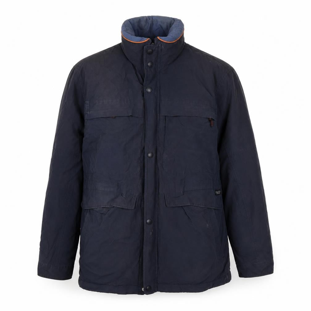 Guise Men's Black Military Jacket M, Full Zip Casual