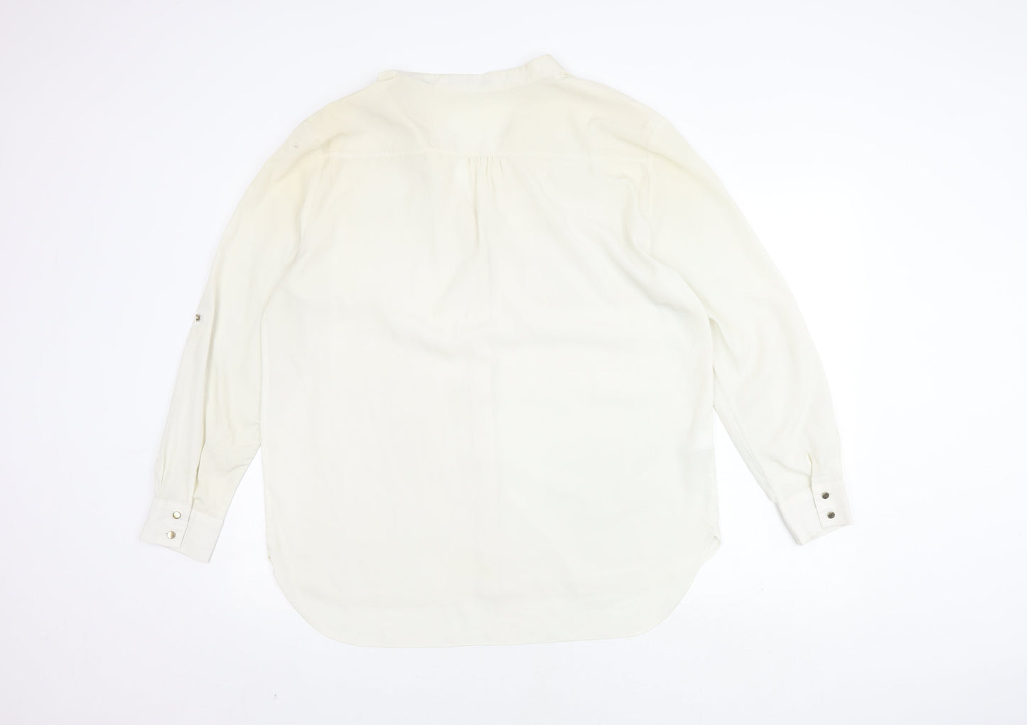 Next Women's White Basic Blouse Size 16