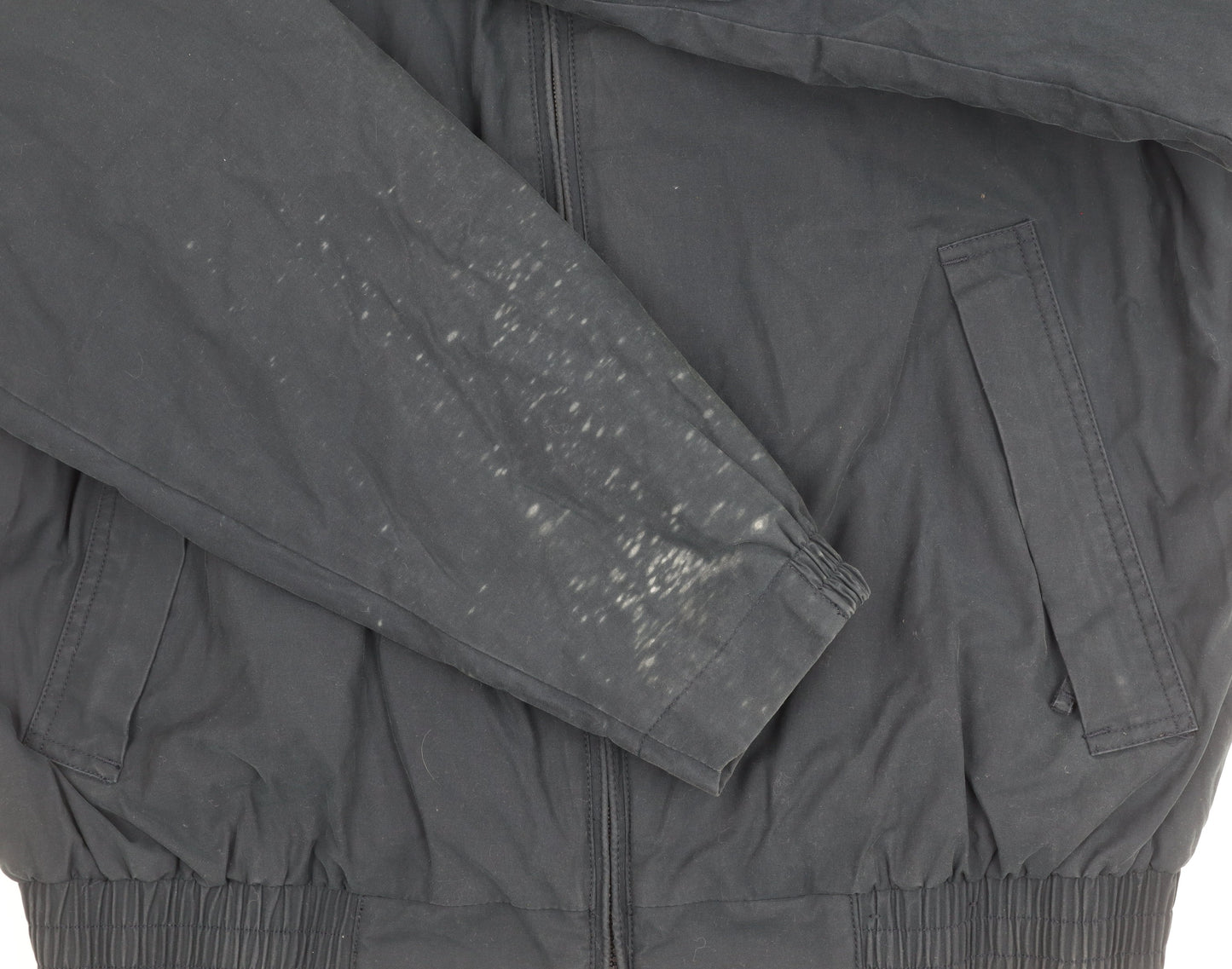 Marks and Spencer Men's Blue Bomber Jacket M