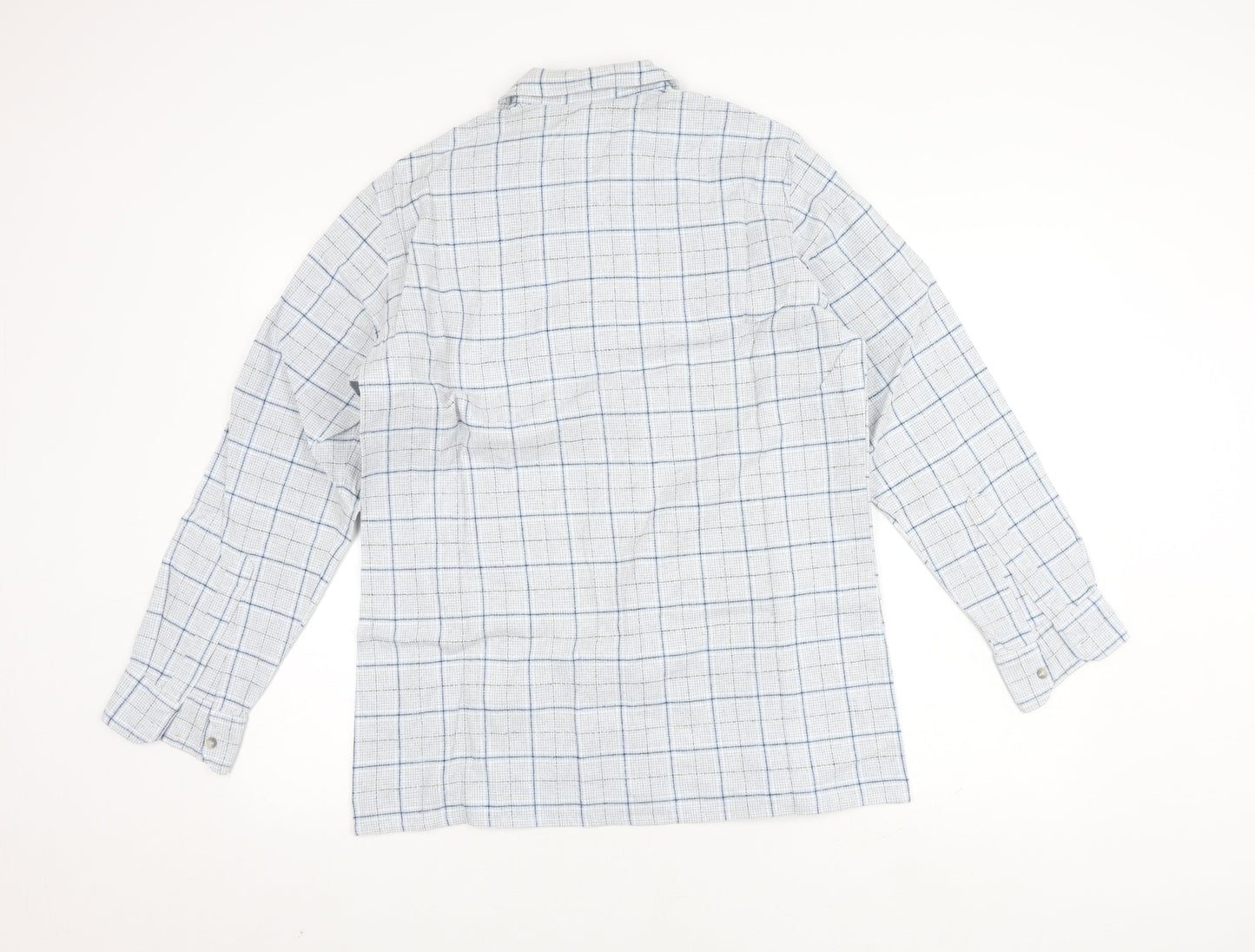 St Michael Men's Multicoloured Check Shirt 15.5