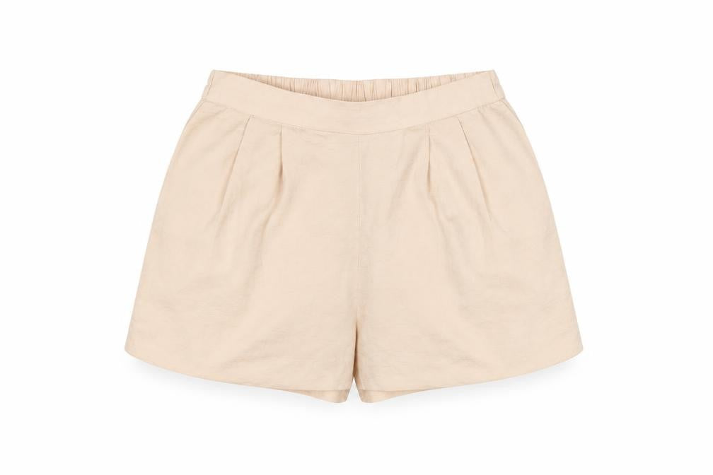 H&M Women's Beige Culotte Shorts Size 8
