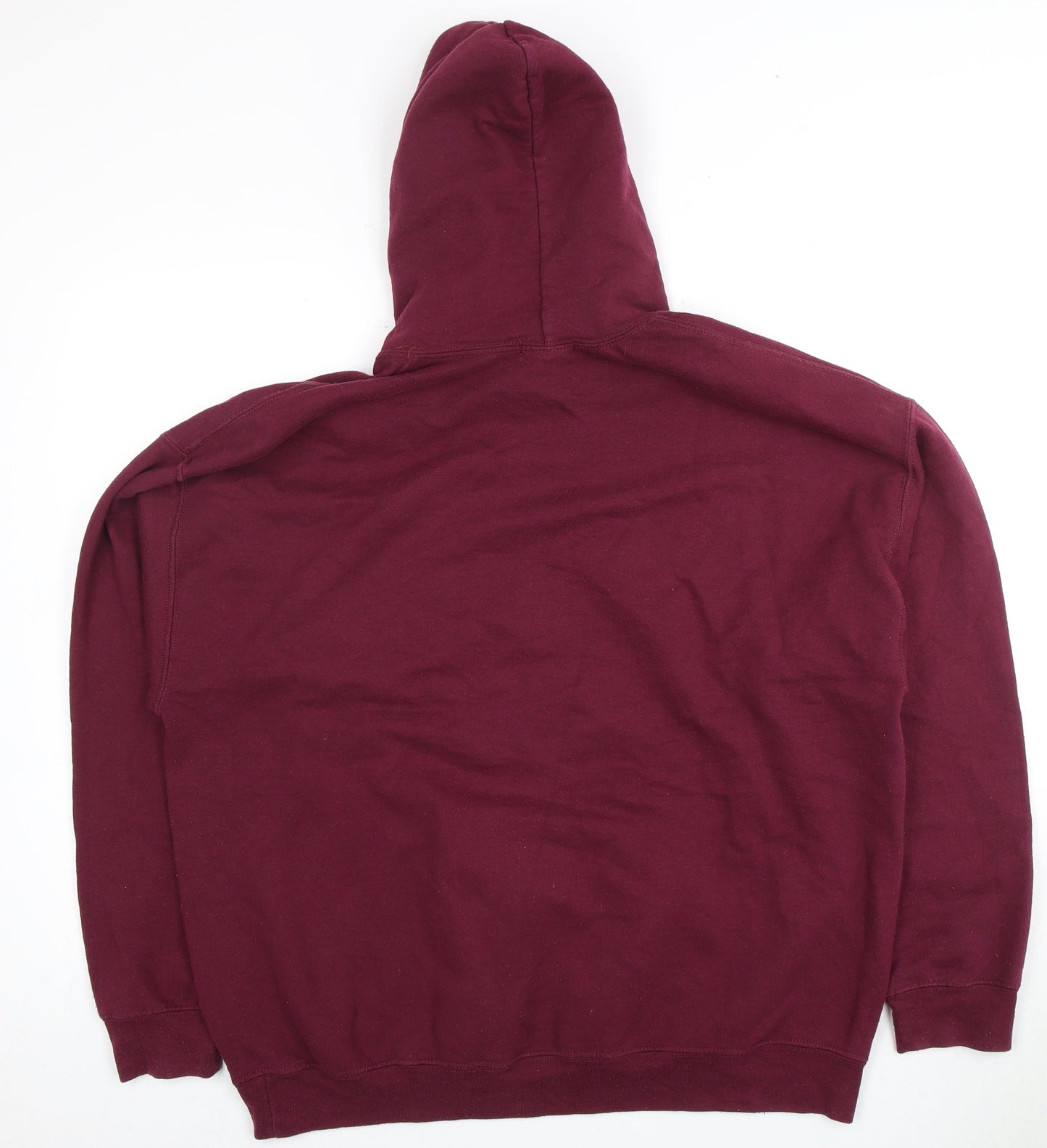 Burton Menswear Red Pullover Hoodie L