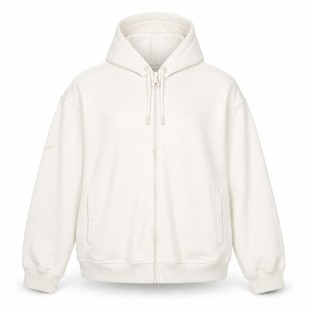 USAPRO Women's Beige XL Zip Hoodie