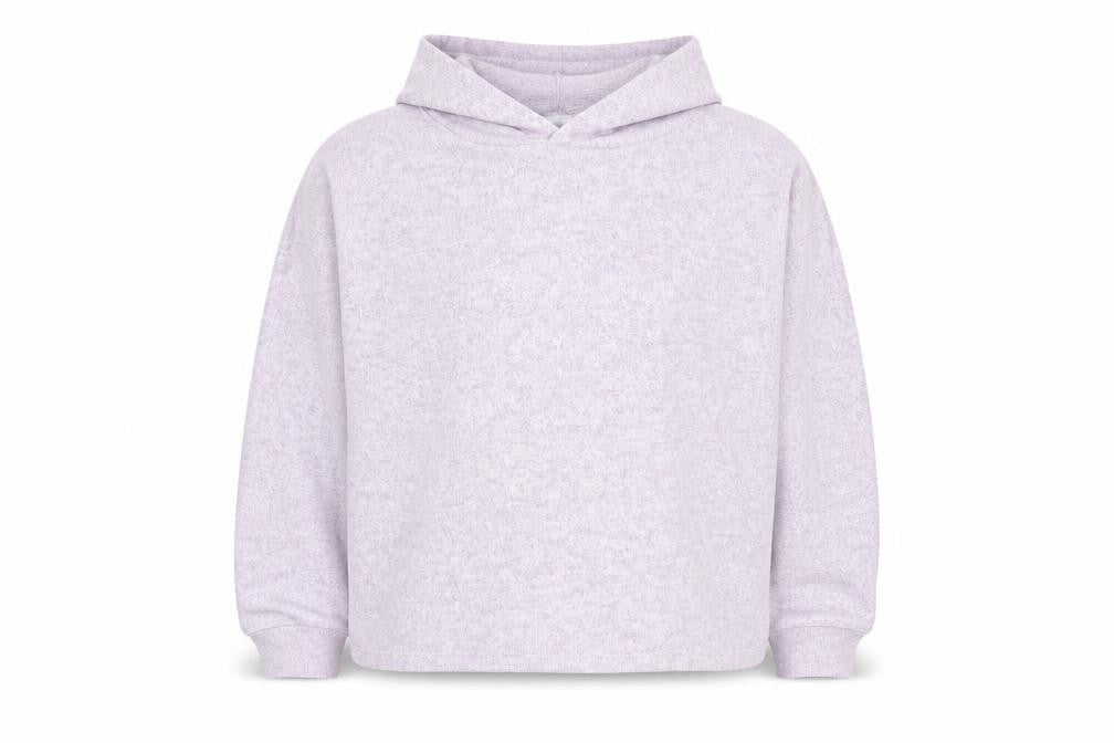 Marks & Spencer Girls Purple Pullover Hoodie 10-11 Years
