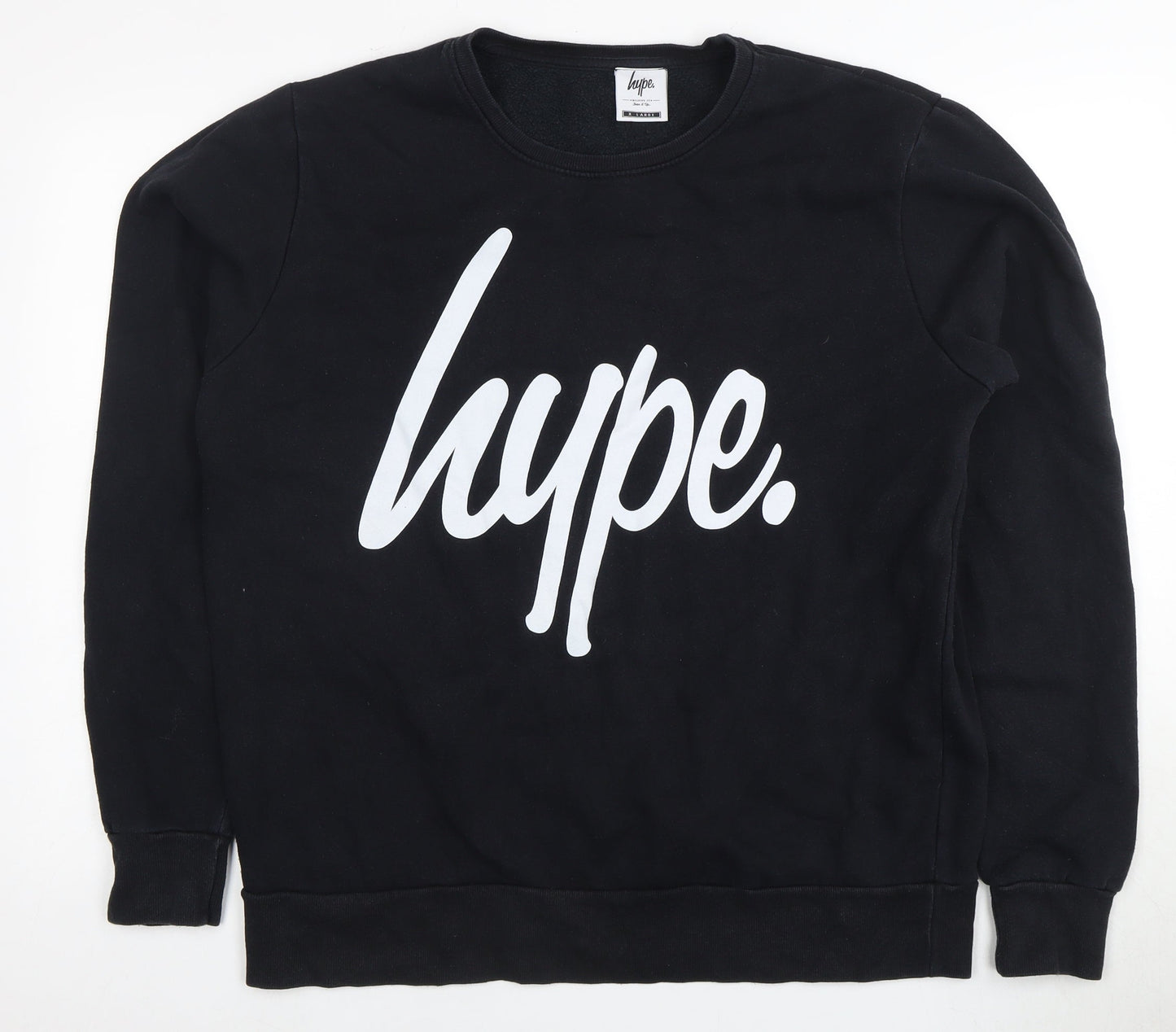 Hype Men's Black XL Pullover Sweatshirt