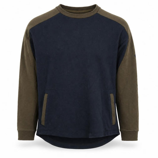 Columbia Men's S Green Black Pullover Sweatshirt