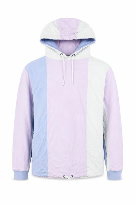 Topman Men's Multicoloured Striped Hoodie XS Pullover