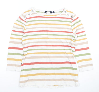 ISLE Women's Multicoloured Striped Top S
