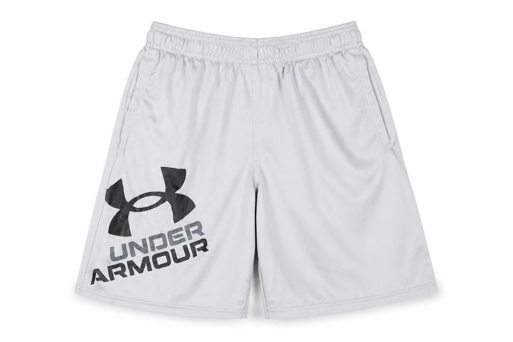 Under Armour Boys Grey Athletic Shorts Size M