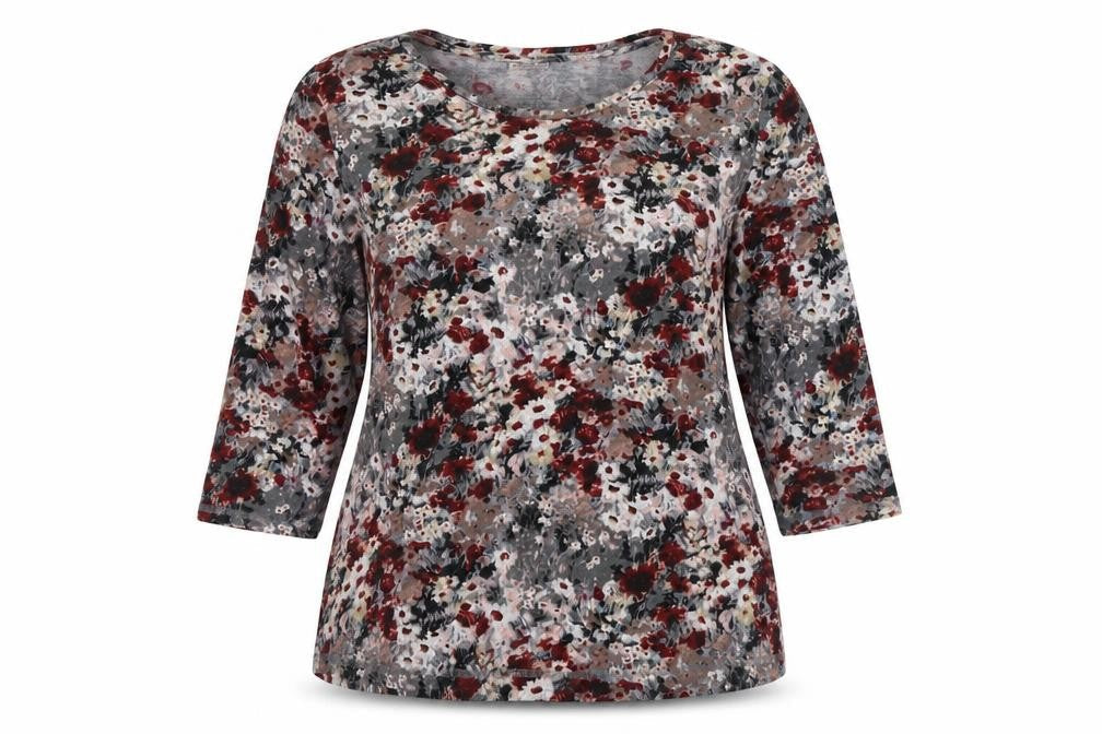 Damart Women’s Multicoloured Floral Top L