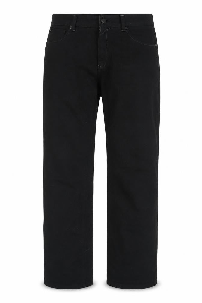 Next Unisex Black Straight Trousers Size 32