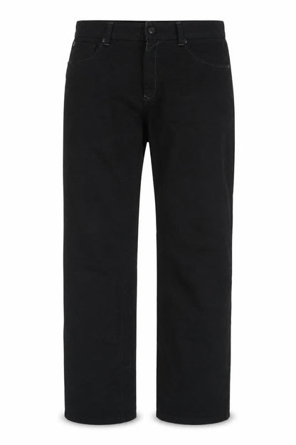 Next Womens Black Straight Trousers Size 32