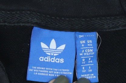 Close-up detail of Adidas Women's Black Pullover Hoodie XS