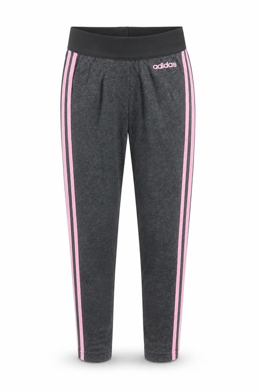 Adidas Women's Grey Track Pants XS Side Stripe