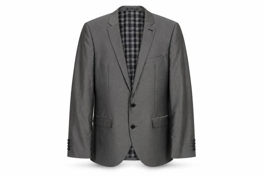 Next Men's Grey Blazer, Size 40R, Business Casual