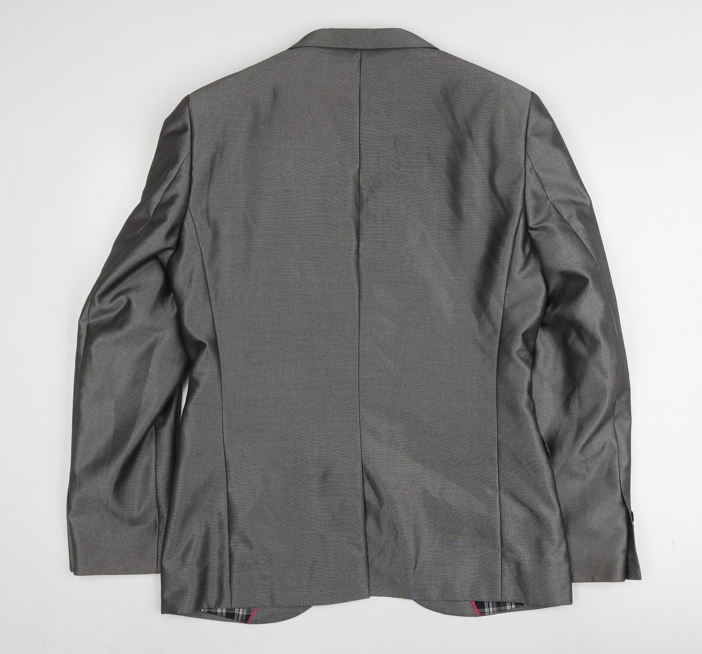 Next Men's Grey Blazer, Size 40R, Business Casual