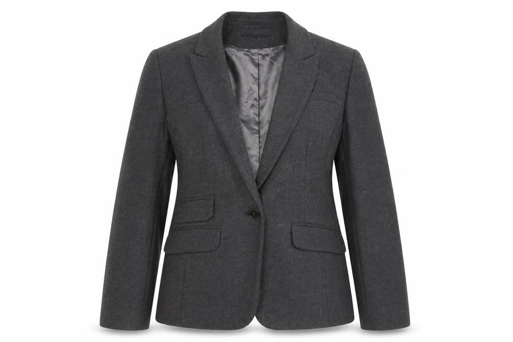 Viyella Women’s Grey Blazer Size 10 Regular Fit
