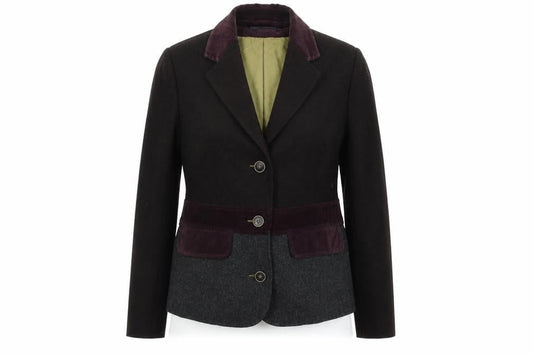 Boden Women's Black Colourblock Blazer Size 10