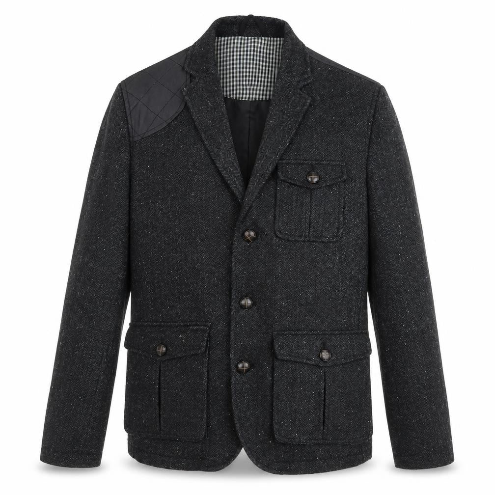 Method London Men's Grey Blazer M, Inner Pockets, Autumn