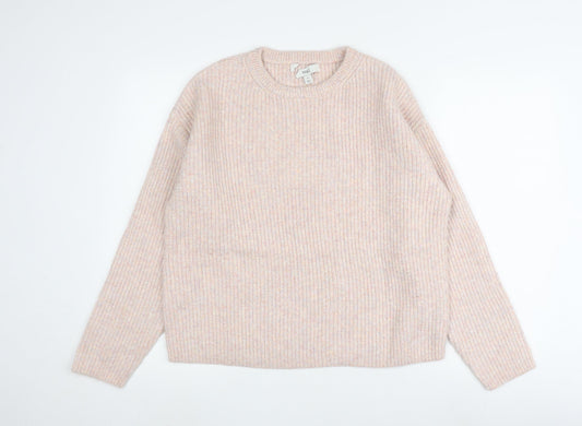 Marks and Spencer Women's Multicoloured Pullover Jumper M