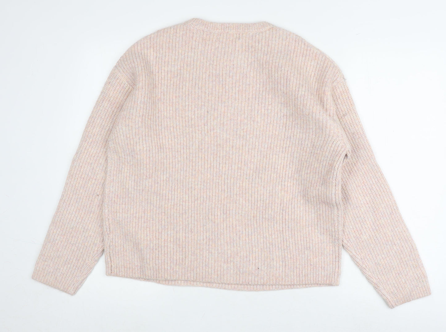 Marks and Spencer Women's Multicoloured Pullover Jumper M