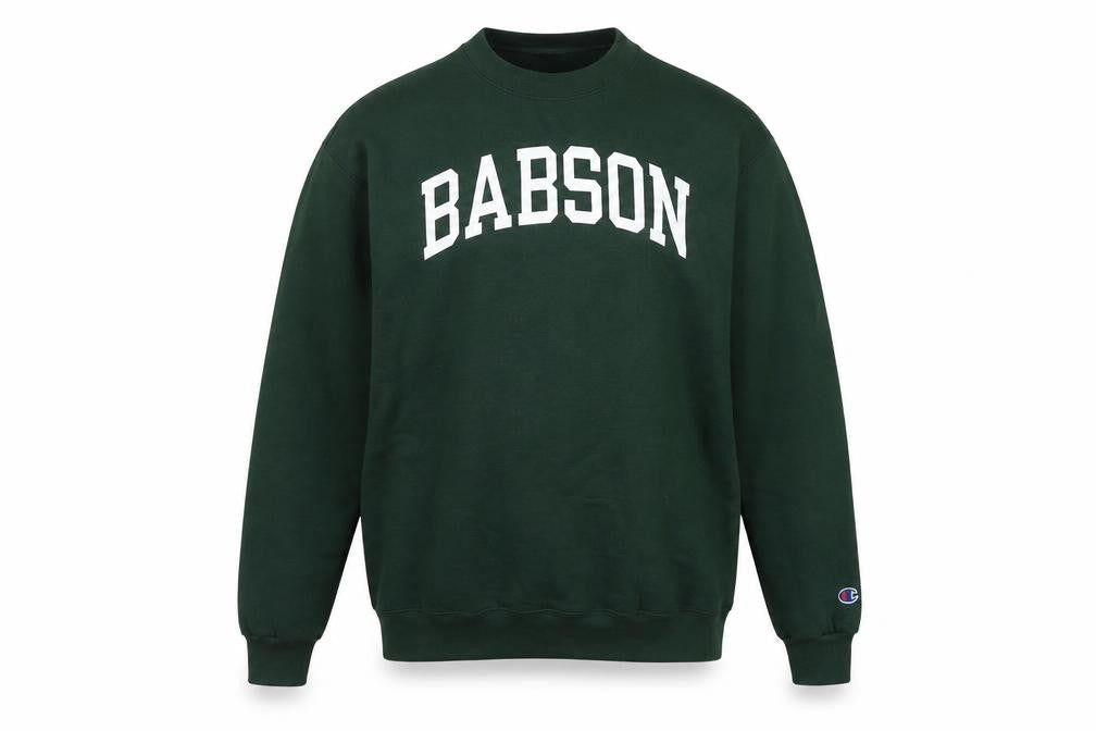 Champion Unisex Green Pullover Sweatshirt M