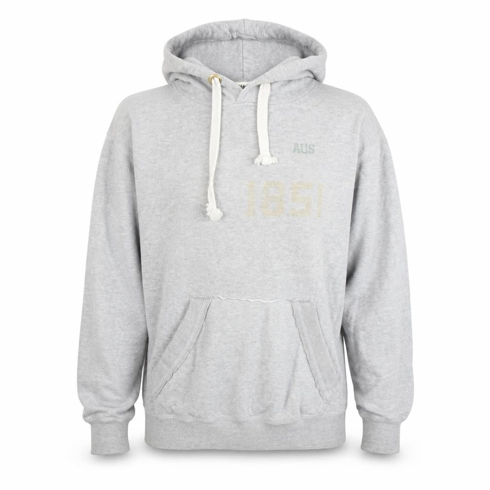 Between the Flags Men's Grey Pullover Hoodie M
