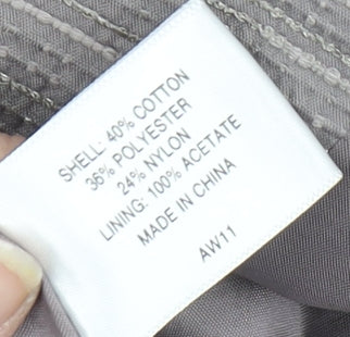 Country Casuals Grey Women Suit Jacket, Size 12, Classic Style