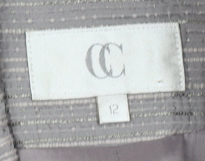 Country Casuals Grey Women Suit Jacket, Size 12, Classic Style