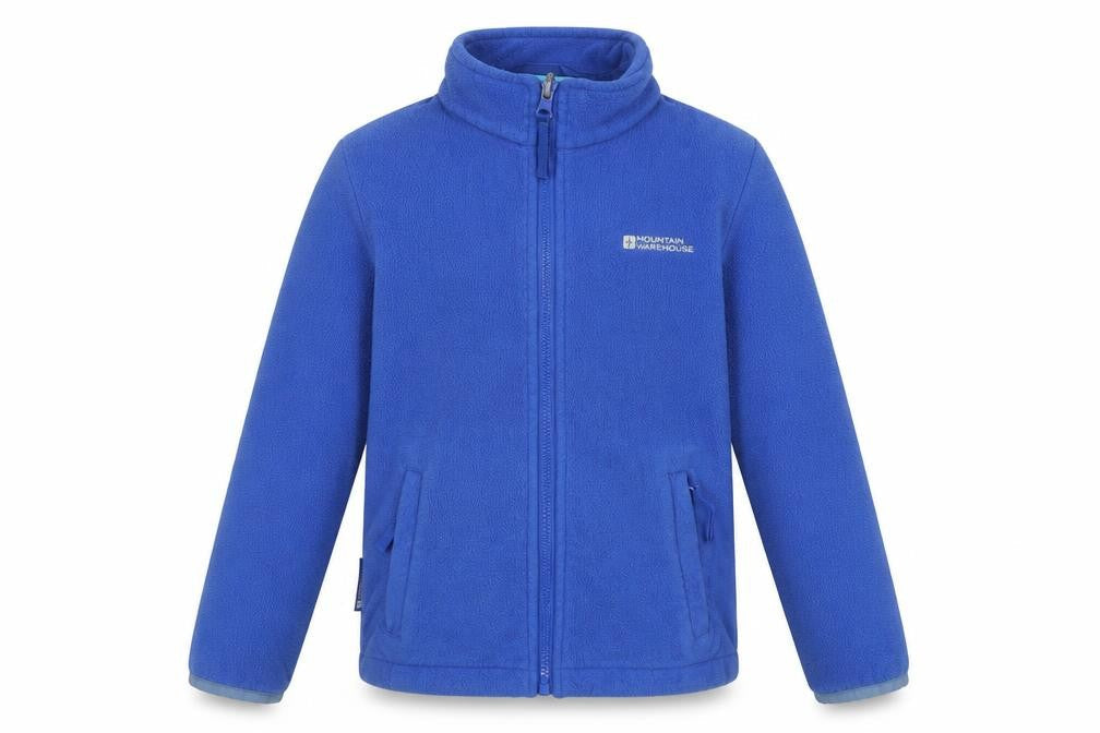 Mountain Warehouse Boys Blue Fleece Jacket 7-8 Years