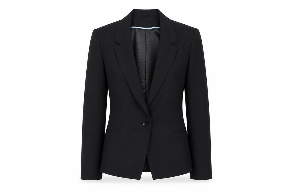 Oasis Women's Black Slim Fit Blazer Size 8