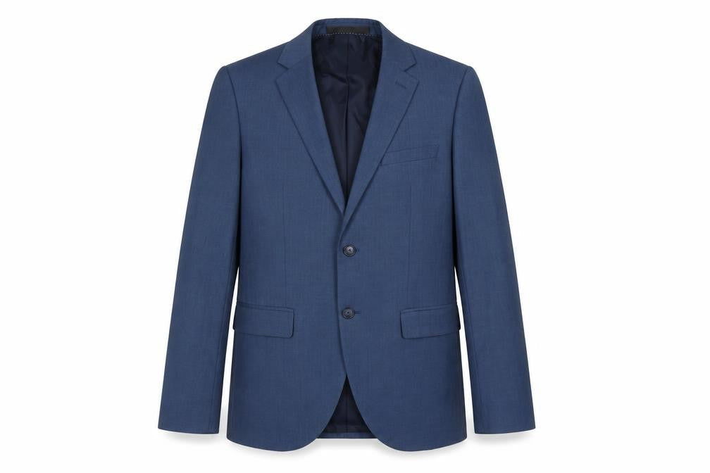 Topman Men's Blue Slim Fit Blazer Jacket 38