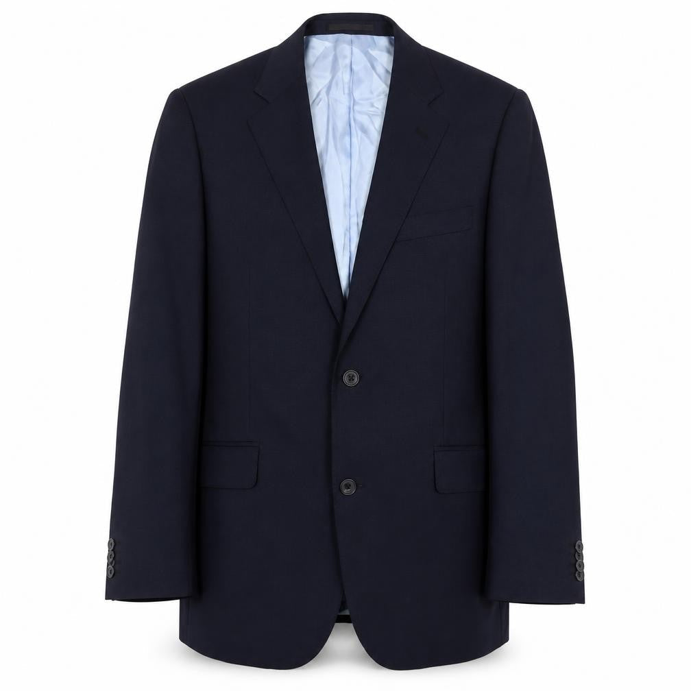 T.M.Lewin Men's Blue Suit Jacket Size 39R Formal